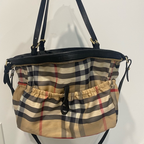 SOLD Burberry Diaper Bag (reversible) - Picture 5 of 7